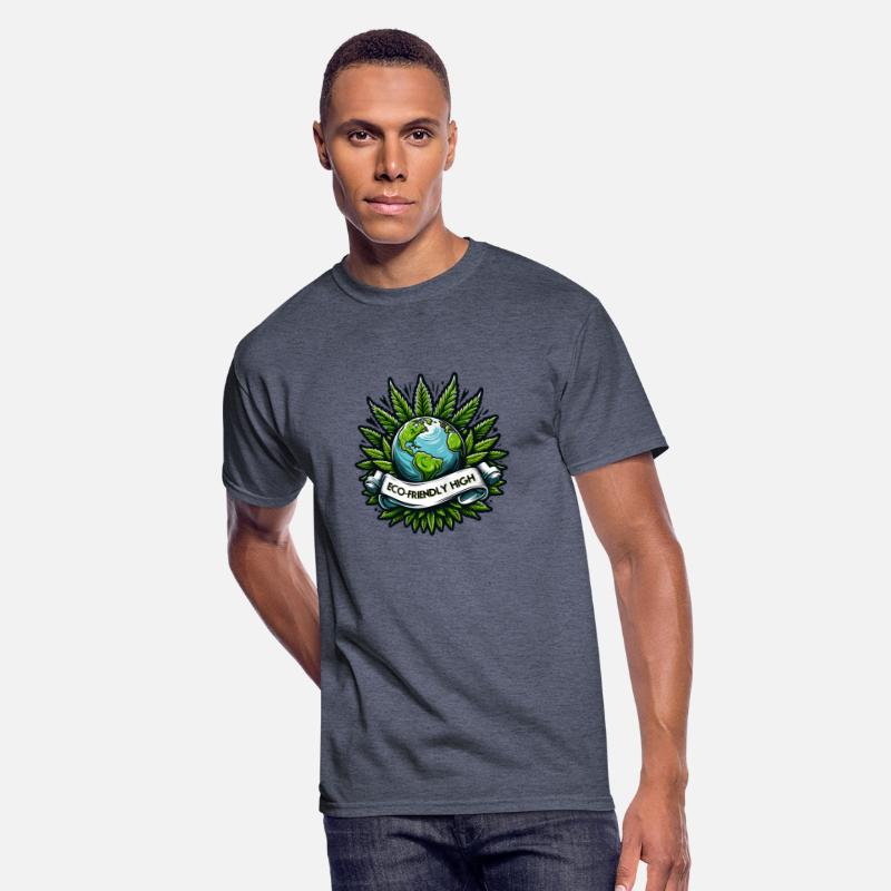 "Eco-Friendly High": Earth & Cannabis Unity Tee
